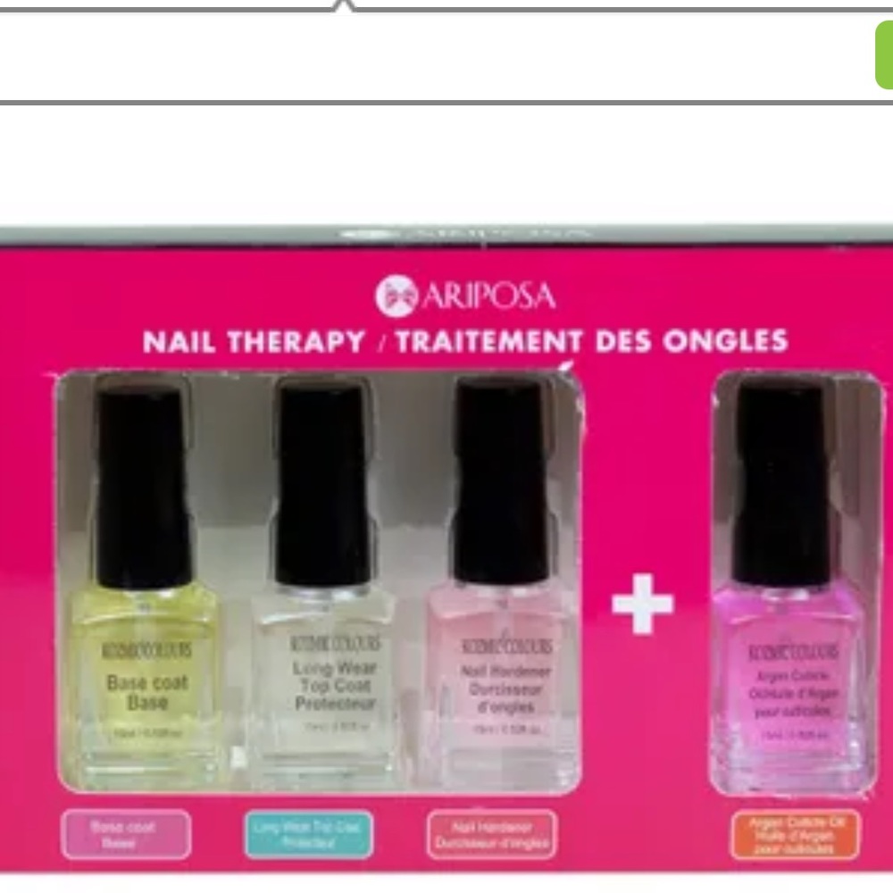 Nail treatment set